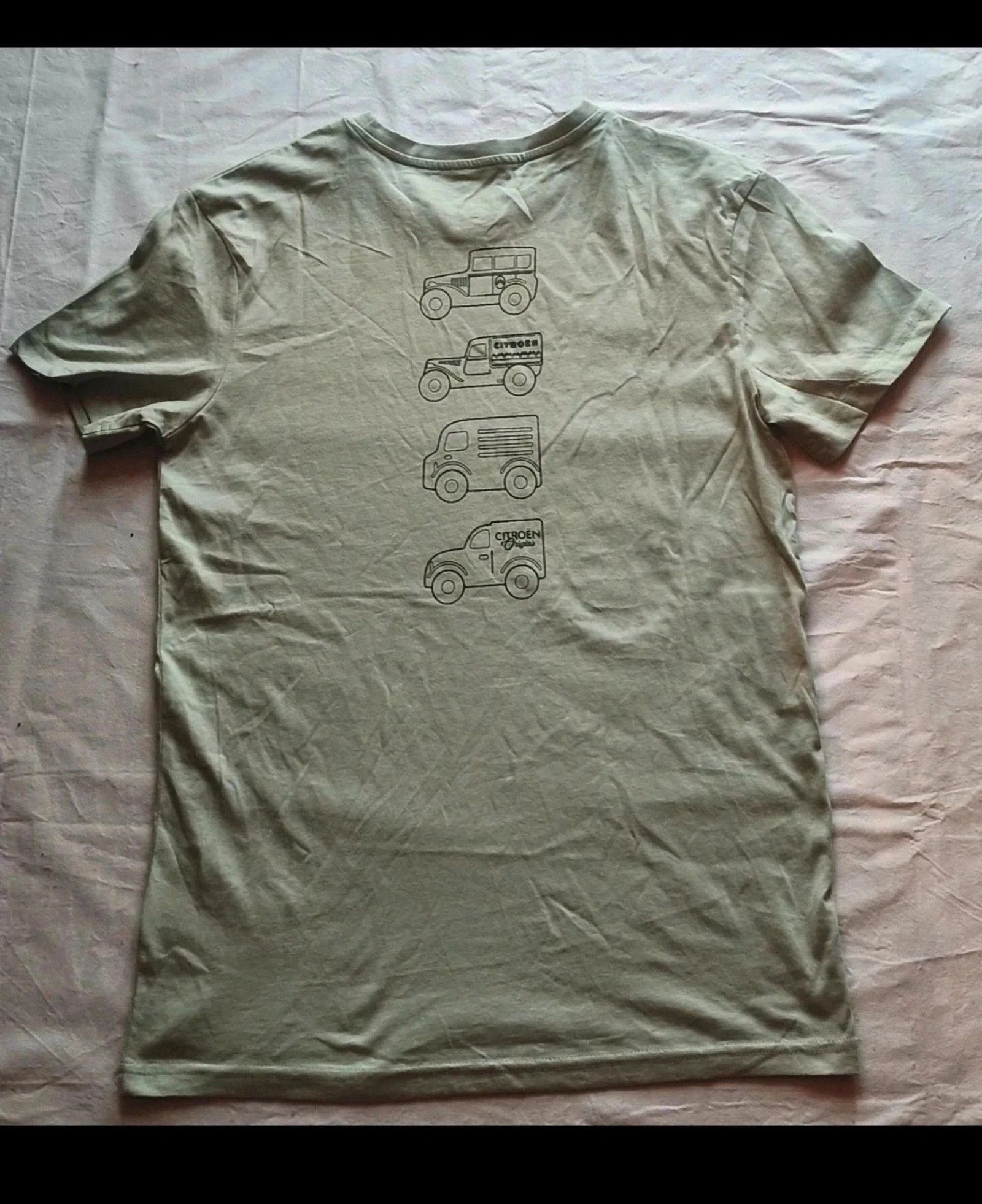 Citroën Origins T-Shirt – Moss Green (Size S) – photo 12
